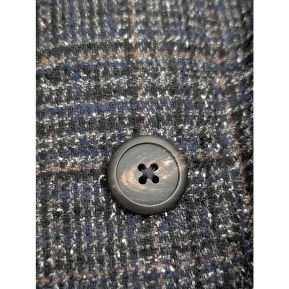 NWT The GIGI Italian Unstructured Wool Blazer Double Breasted IT 48 US 38 Gray - Picture 4 of 9